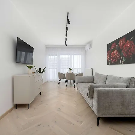 Harmonijny Z Widokiem Na Rzeke We Wroclawiu By Renters Apartmán